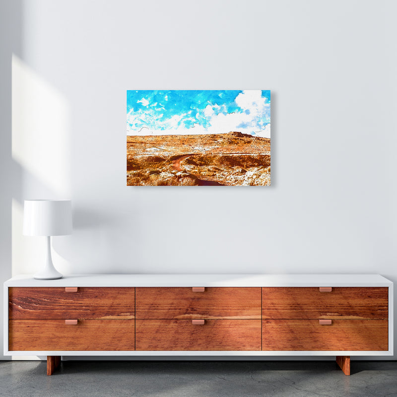 Dartmoor Tor Art Print by Proper Job Studio A2 Canvas