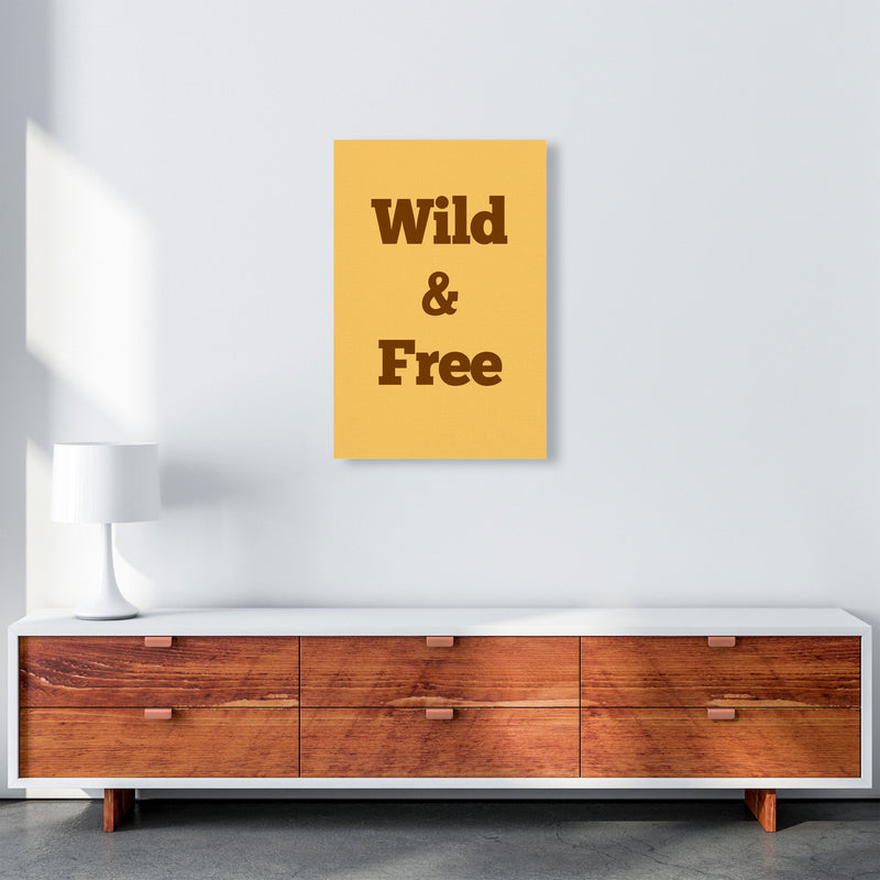 Wild & Free Art Print by Proper Job Studio A2 Canvas