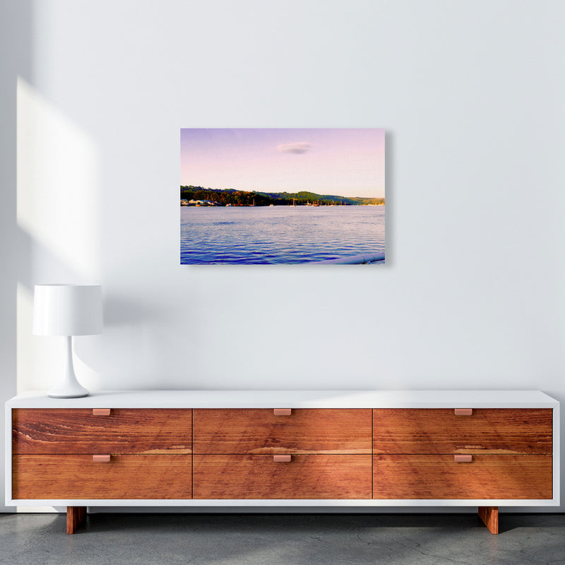 Calm ocean morning Art Print by Proper Job Studio A2 Canvas
