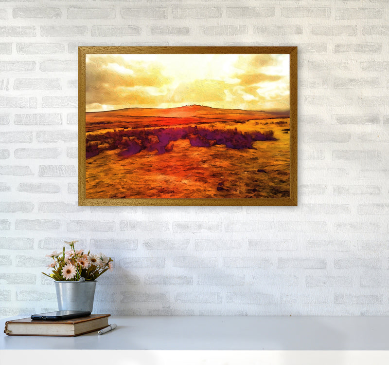 Dartmoor 3 Art Print by Proper Job Studio A2 Print Only