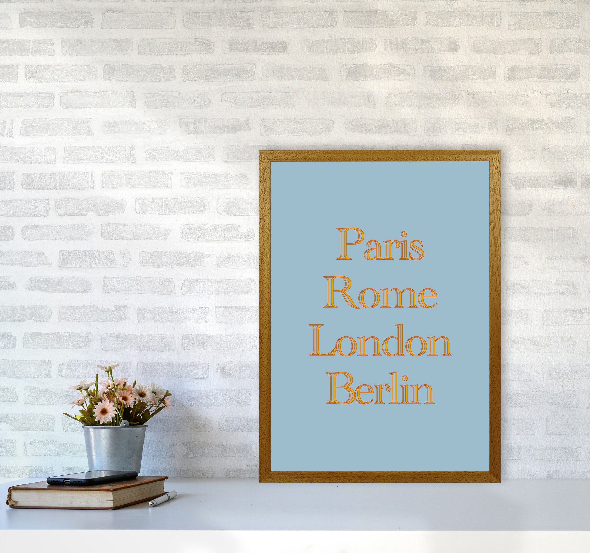 Cities (2) Art Print by Proper Job Studio A2 Print Only