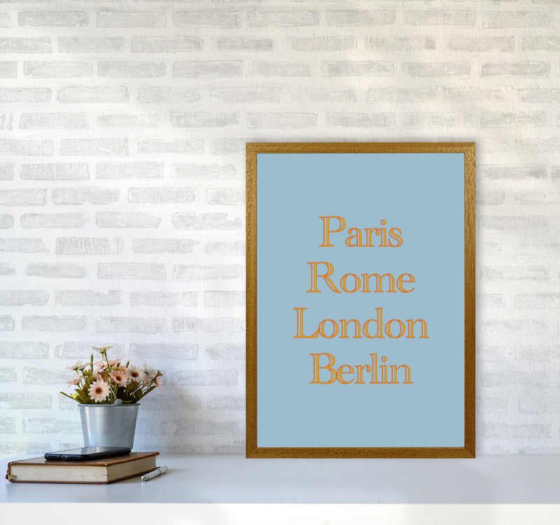 Cities (2) Art Print by Proper Job Studio A2 Print Only