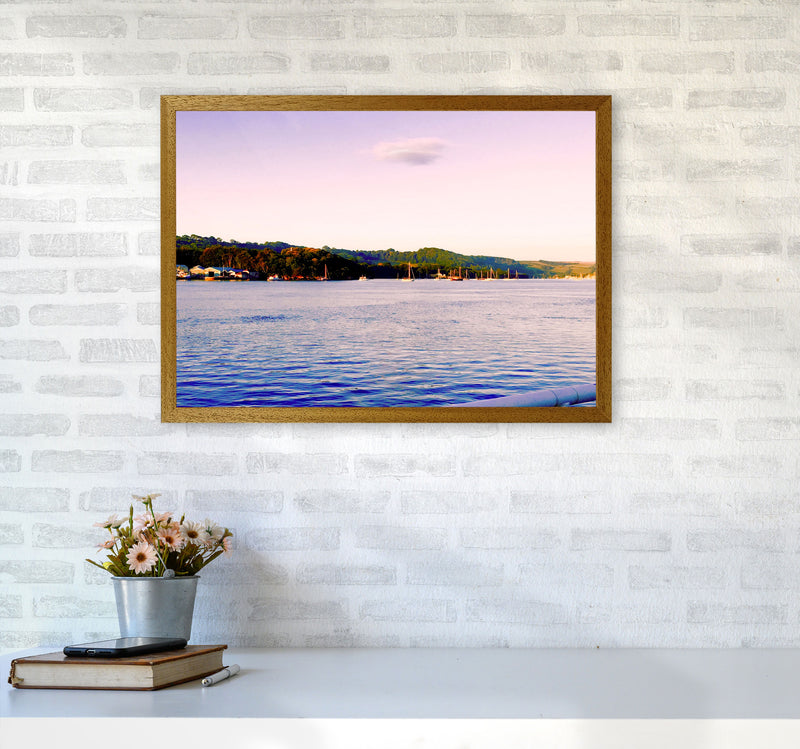Calm ocean morning Art Print by Proper Job Studio A2 Print Only