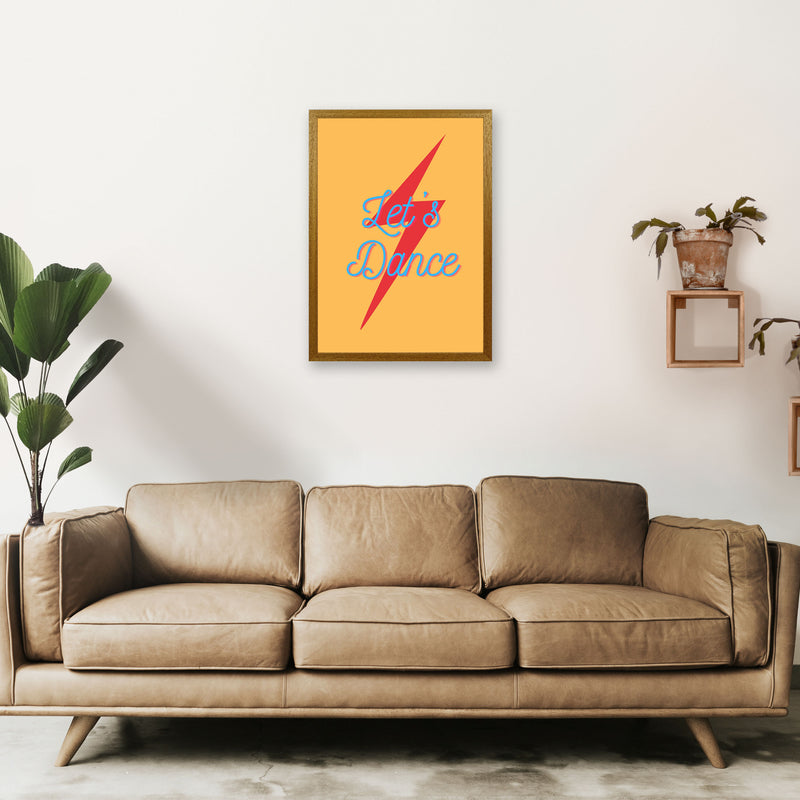 Let's dance 2 Art Print by Proper Job Studio A2 Print Only