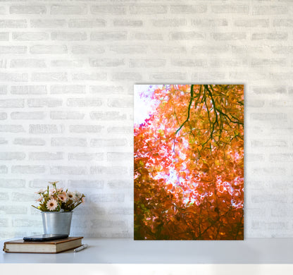 Autumn Leaves A2 Black Frame