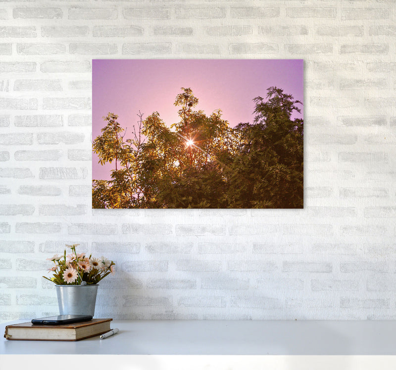 Blush Sunrise Art Print by Proper Job Studio A2 Black Frame