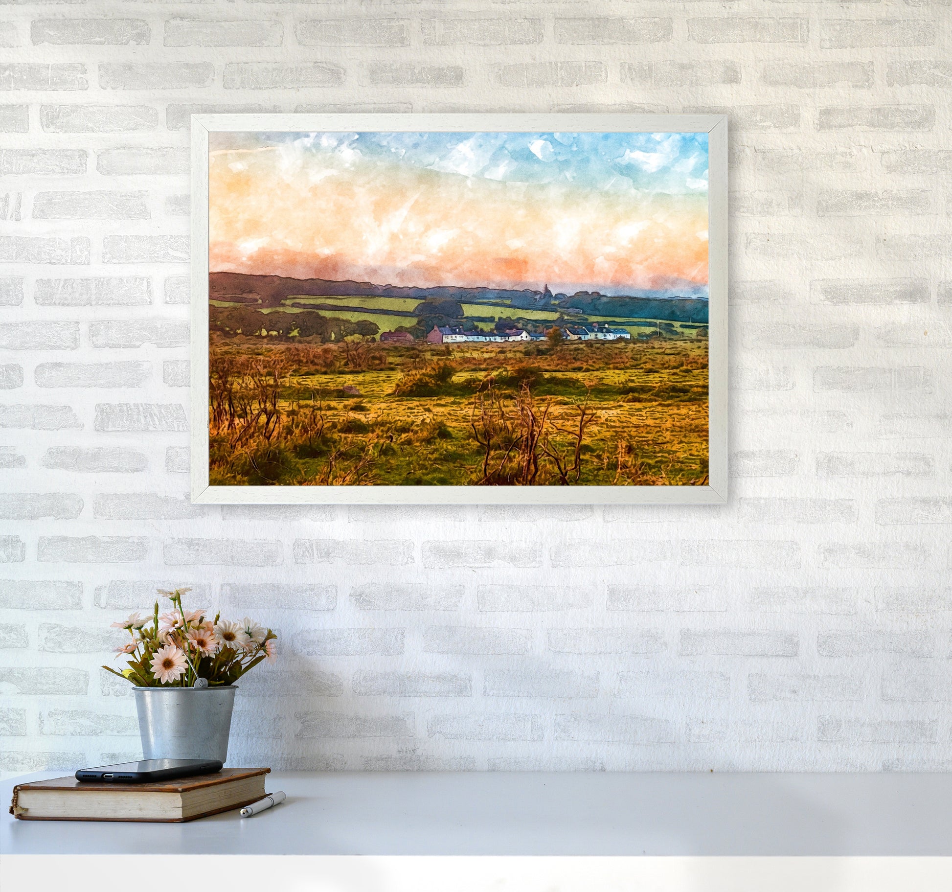 Looking over Dartmoor A2 Oak Frame