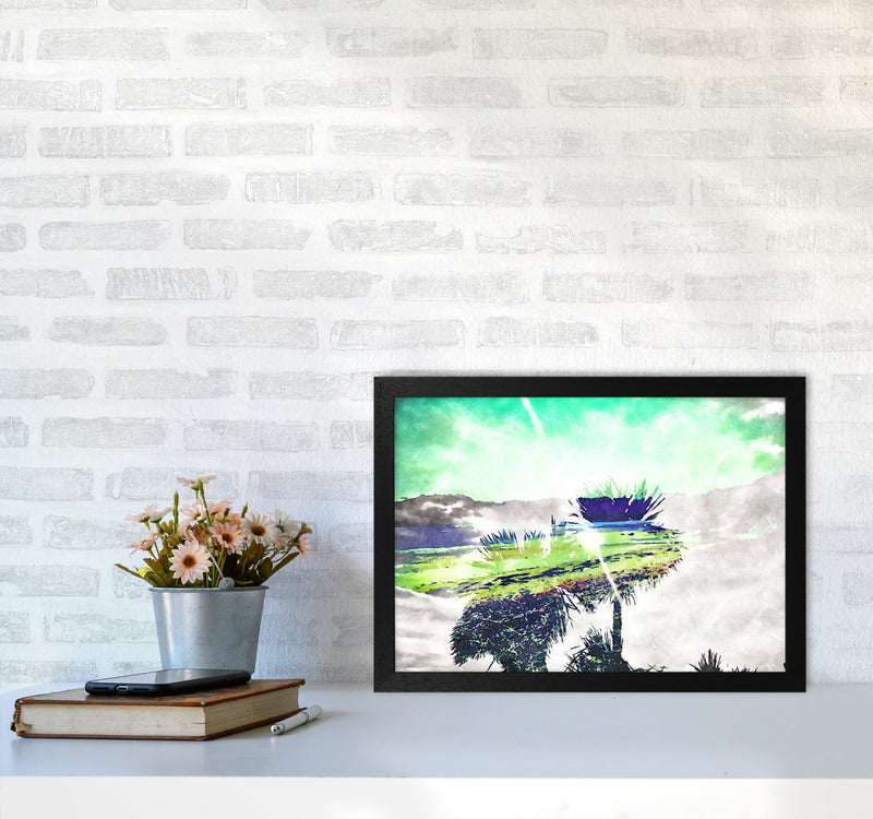 Hazy Sun Art Print by Proper Job Studio A3 White Frame