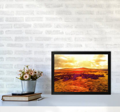 Dartmoor 3 Art Print by Proper Job Studio A3 White Frame
