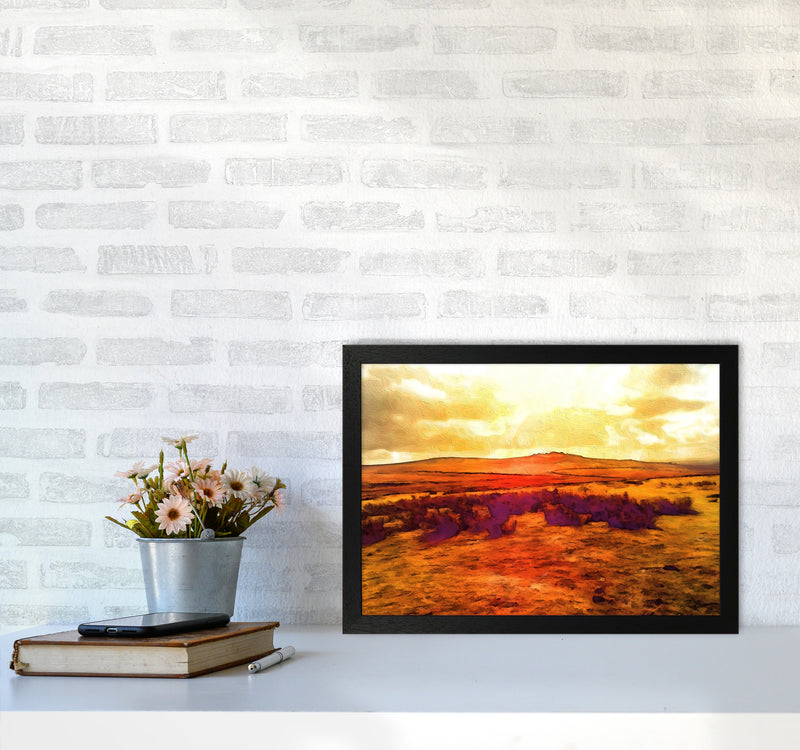 Dartmoor 3 Art Print by Proper Job Studio A3 White Frame