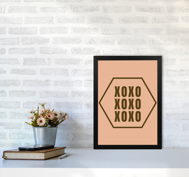 XOXO Art Print by Proper Job Studio A3 White Frame