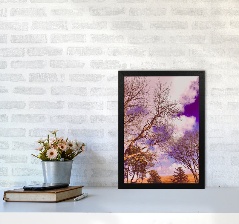 Pink Dartmoor Art Print by Proper Job Studio A3 White Frame