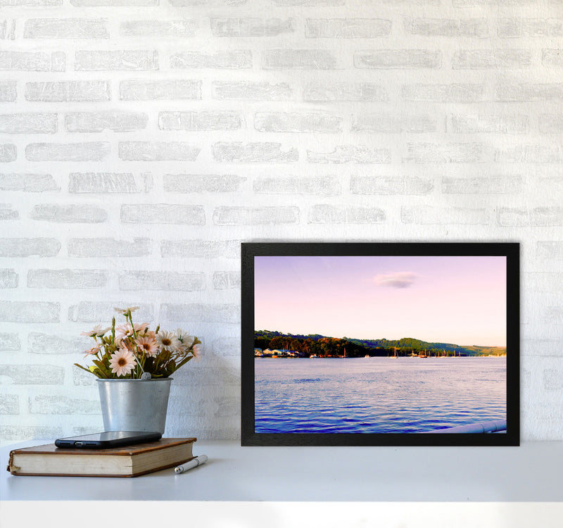 Calm ocean morning Art Print by Proper Job Studio A3 White Frame