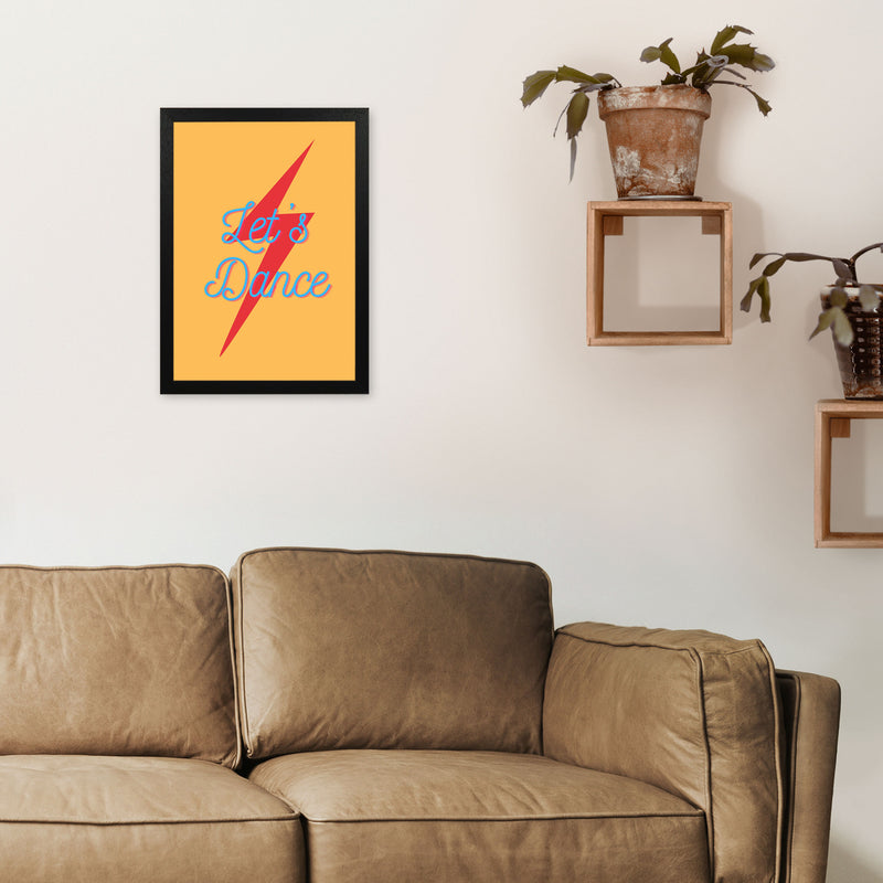 Let's dance 2 Art Print by Proper Job Studio A3 White Frame