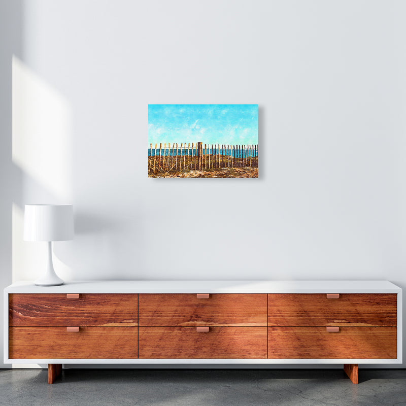 A day at the beach A3 Canvas