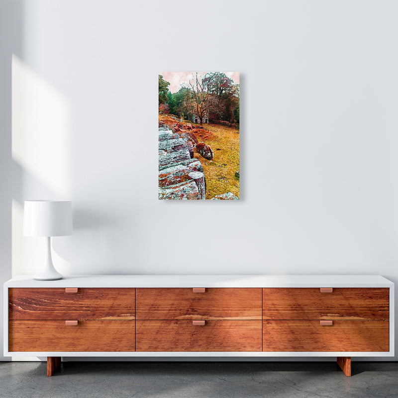 House on Dartmoor Art Print by Proper Job Studio A3 Canvas