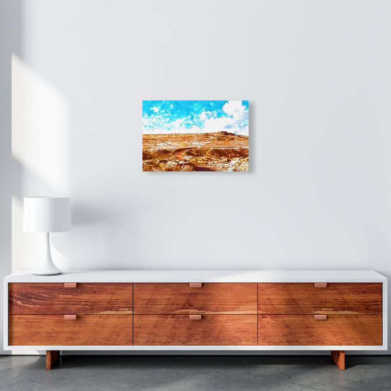 Dartmoor Tor Art Print by Proper Job Studio A3 Canvas