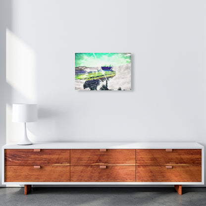 Hazy Sun Art Print by Proper Job Studio A3 Canvas