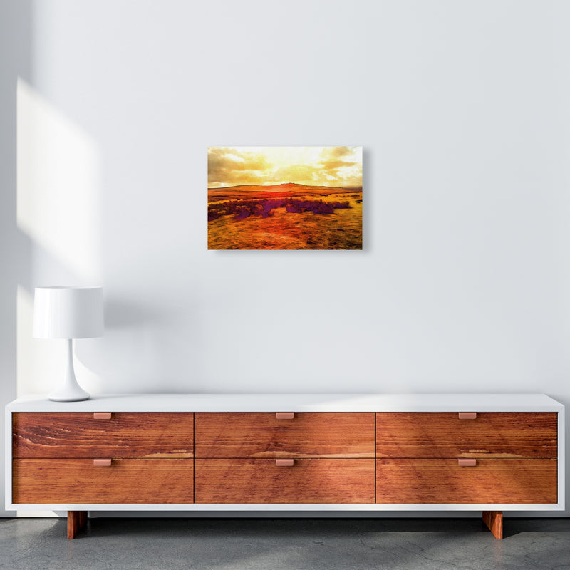 Dartmoor 3 Art Print by Proper Job Studio A3 Canvas