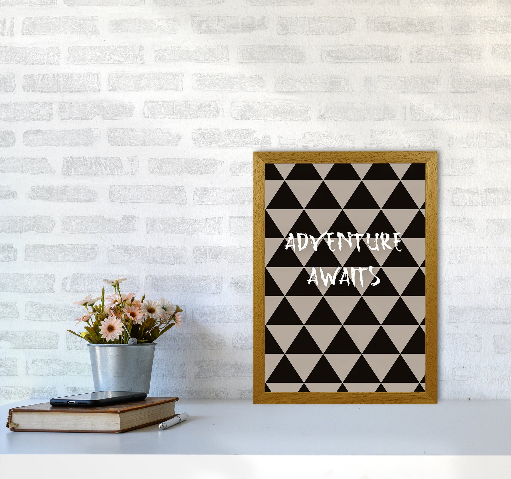Adventure Quote Art Print by Proper Job Studio A3 Print Only