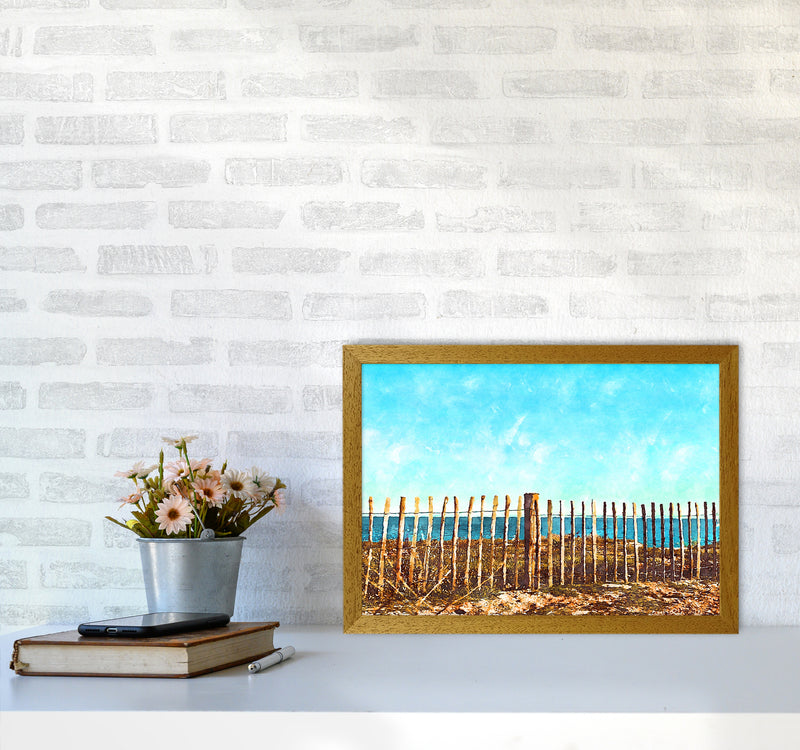 A day at the beach A3 Print Only
