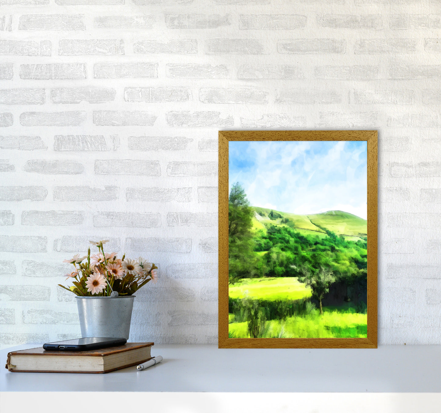 Snowdonia by Day Art Print by Proper Job Studio A3 Print Only