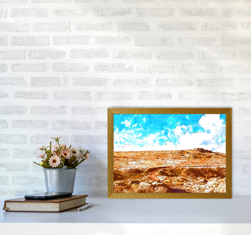 Dartmoor Tor Art Print by Proper Job Studio A3 Print Only