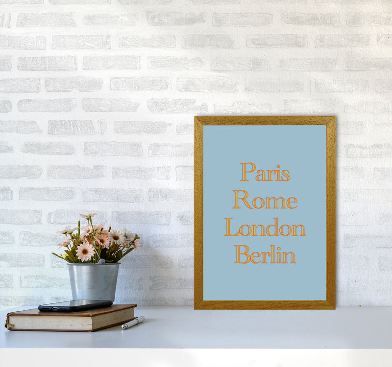 Cities (2) Art Print by Proper Job Studio A3 Print Only