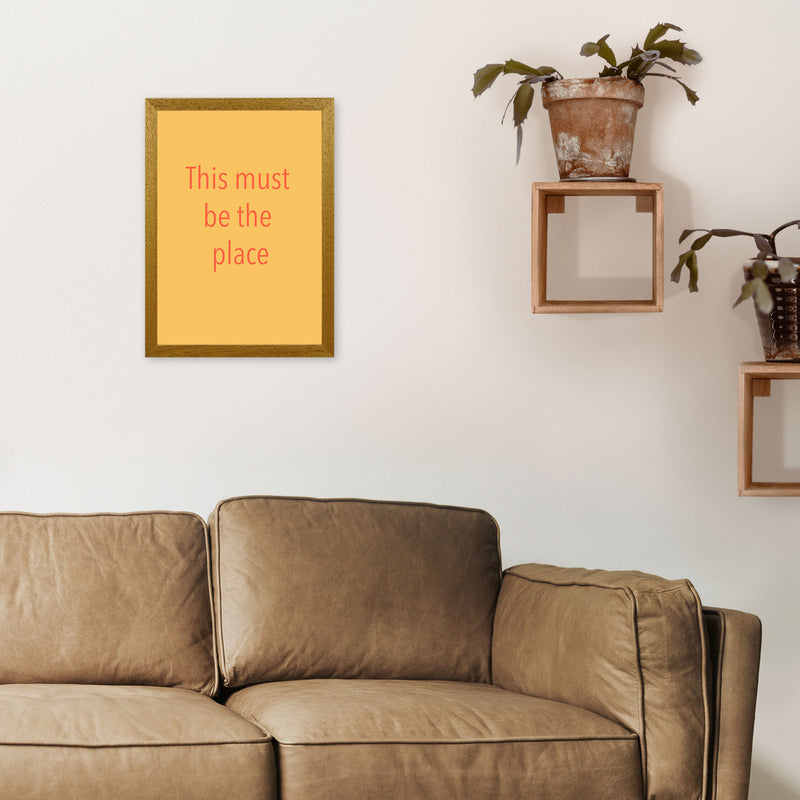 This must be the place Art Print by Proper Job Studio A3 Print Only