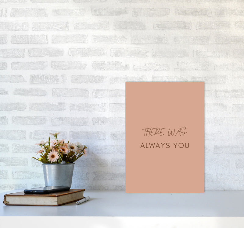 There was you Art Print by Proper Job Studio A3 Black Frame