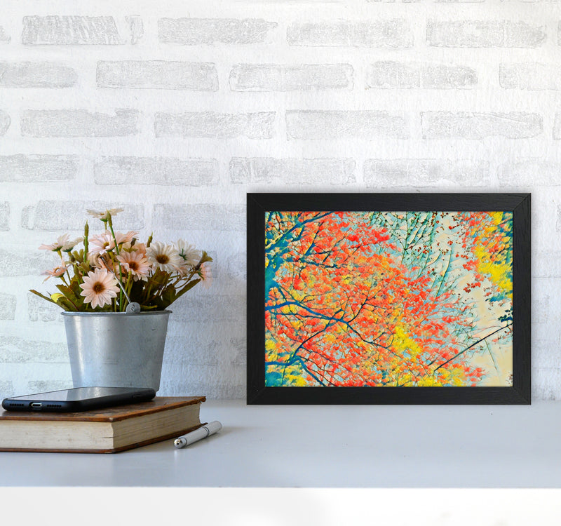 Autumn is here A4 White Frame