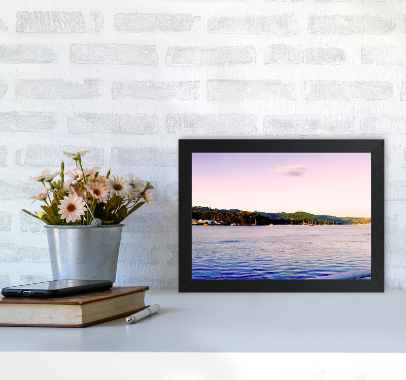 Calm ocean morning Art Print by Proper Job Studio A4 White Frame