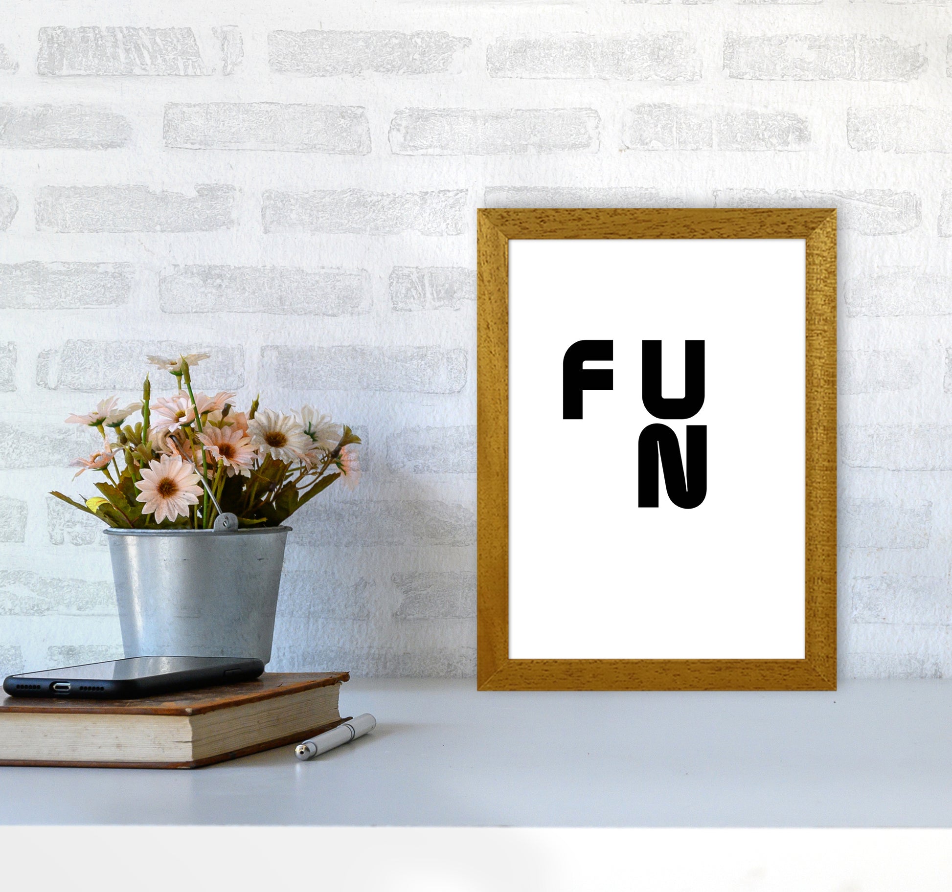 Fun Quote Art Print by Proper Job Studio A4 Print Only