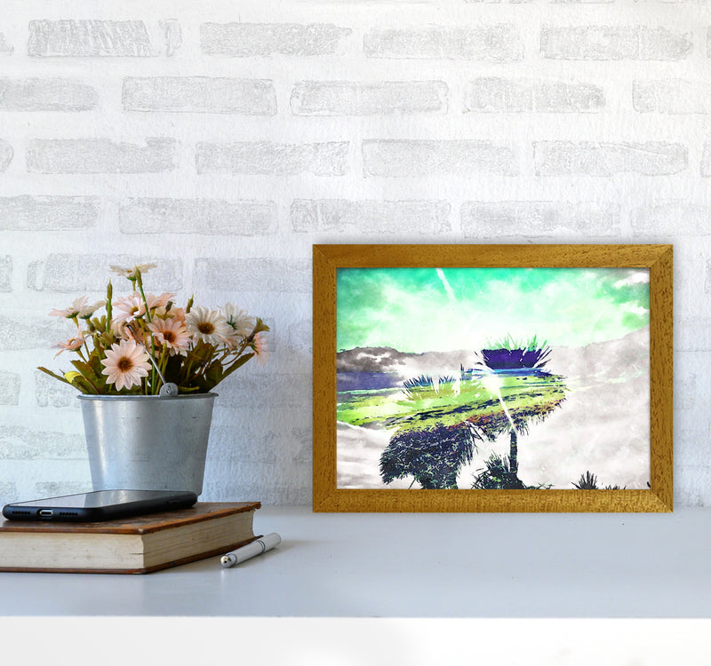 Hazy Sun Art Print by Proper Job Studio A4 Print Only