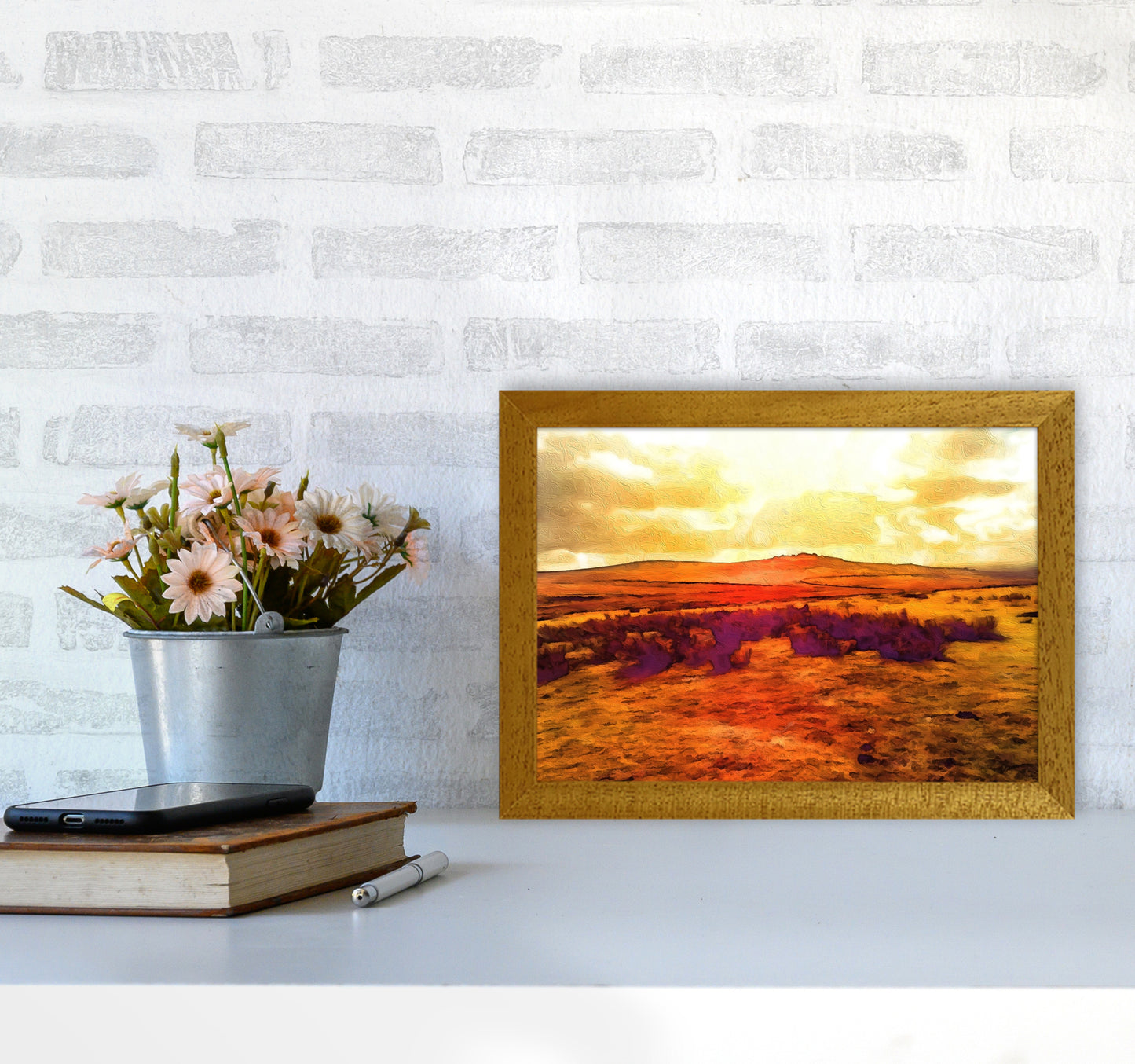 Dartmoor 3 Art Print by Proper Job Studio A4 Print Only