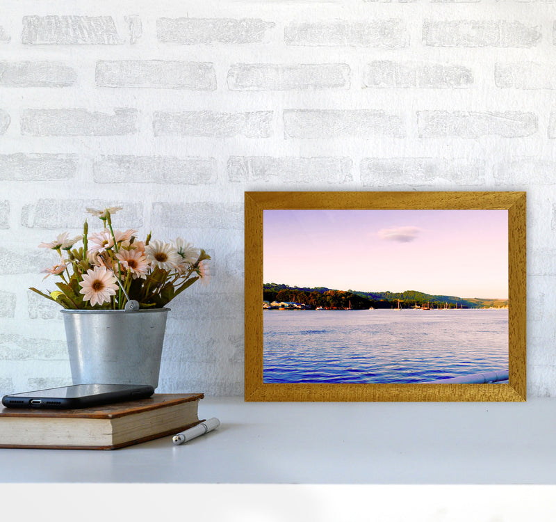 Calm ocean morning Art Print by Proper Job Studio A4 Print Only