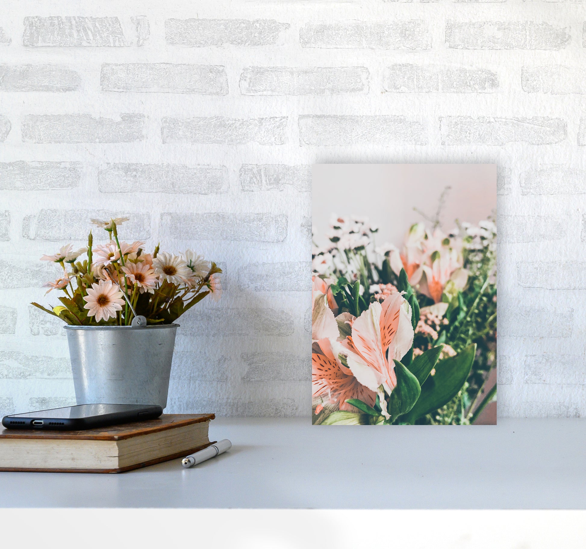 Flowers Photography Art Print by Proper Job Studio A4 Black Frame