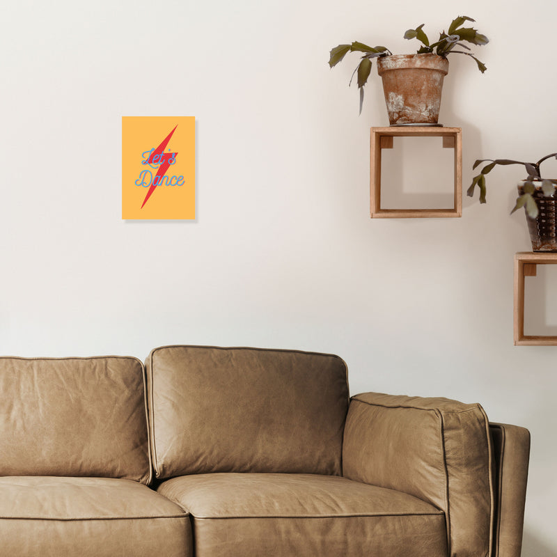 Let's dance 2 Art Print by Proper Job Studio A4 Black Frame
