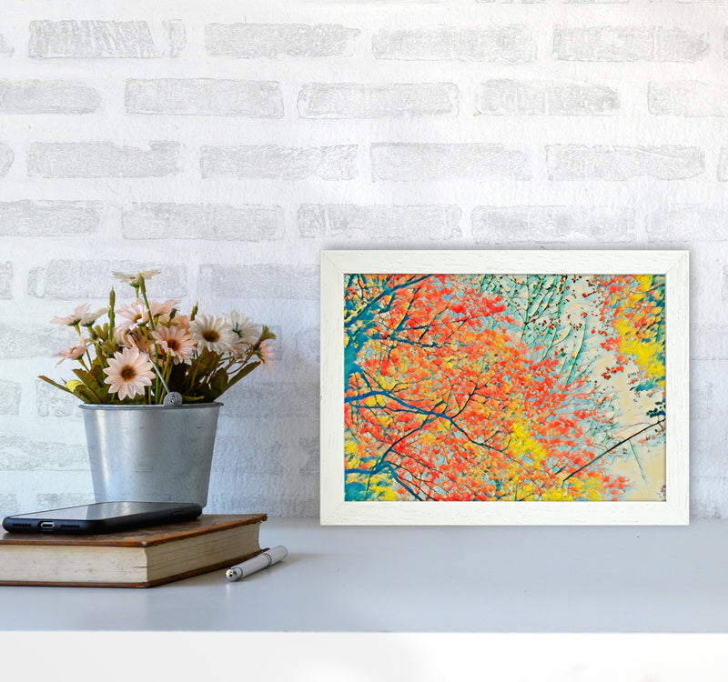 Autumn is here A4 Oak Frame