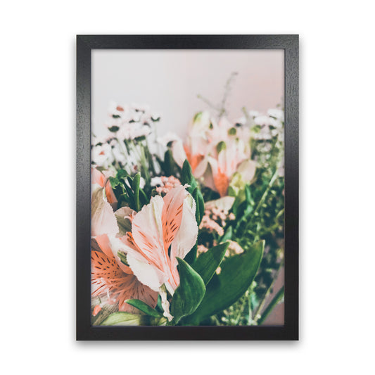 Flowers Photography Art Print by Proper Job Studio Black Grain