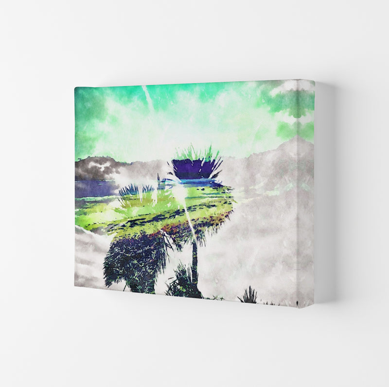 Hazy Sun Art Print by Proper Job Studio Canvas