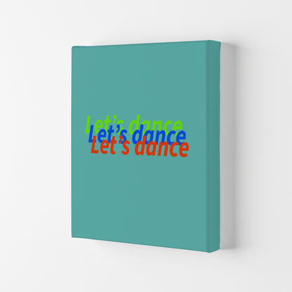 Let's Dance Art Print by Proper Job Studio Canvas