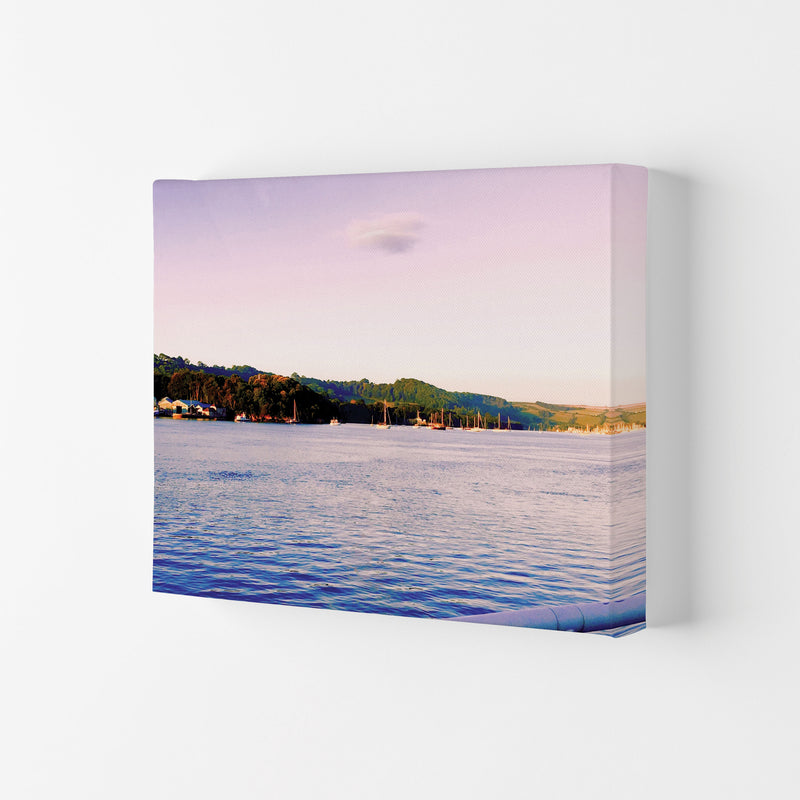 Calm ocean morning Art Print by Proper Job Studio Canvas