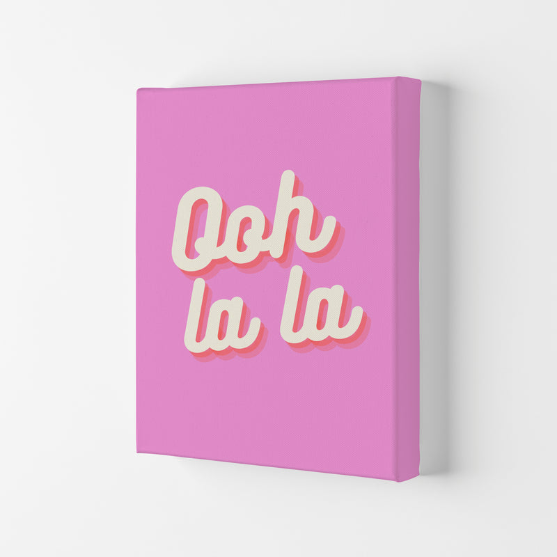 Ooh la la Art Print by Proper Job Studio Canvas