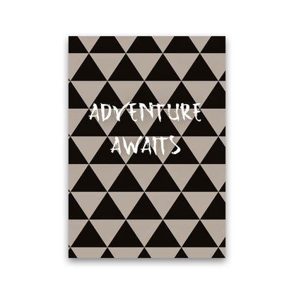 Adventure Quote Art Print by Proper Job Studio Print Only