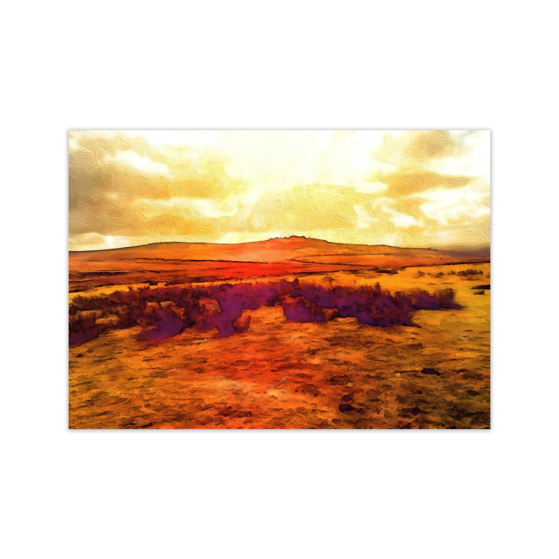 Dartmoor 3 Art Print by Proper Job Studio Print Only