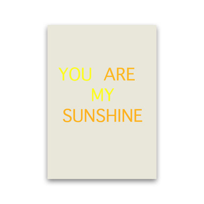 My Sunshine Art Print by Proper Job Studio Print Only