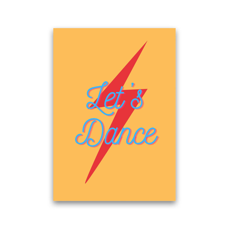 Let's dance 2 Art Print by Proper Job Studio Print Only
