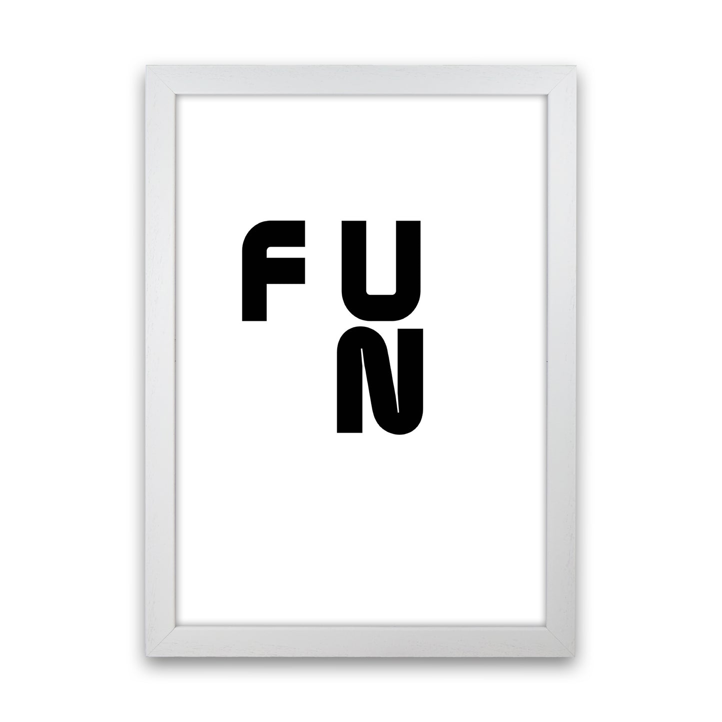 Fun Quote Art Print by Proper Job Studio White Grain