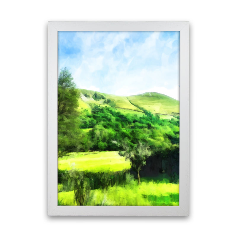 Snowdonia by Day Art Print by Proper Job Studio White Grain